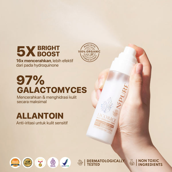 NPURE LICORICE MILKY SPOTLIGHT TONER