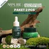 NPURE Bundling Cica Serum Biome + Cica Moisturizer