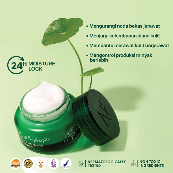 NPURE Paket Face Wash + Toner Cica 150ml + Cica Moisturizer (Cica / Acne Series)