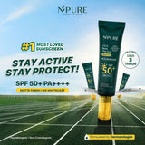 NPURE NPURE SUNSCREEN CICA BEAT THE SUN MATTE SPF 50+ PA++++