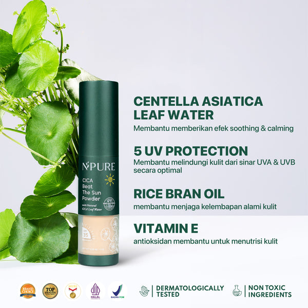 Bundling Twin Pack Npure Cica Beat The Sun Powder