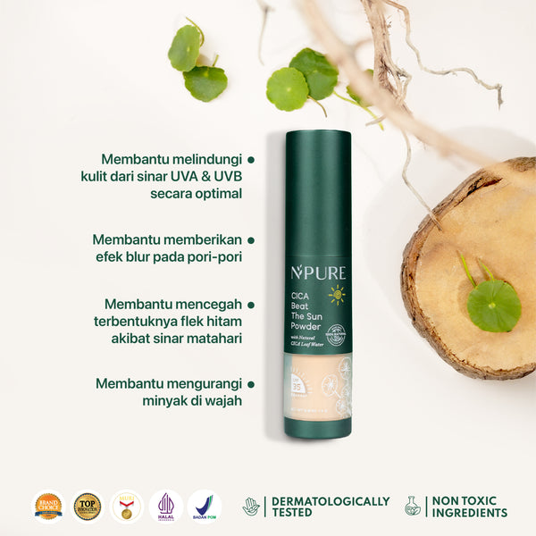 Bundling Twin Pack Npure Cica Beat The Sun Powder