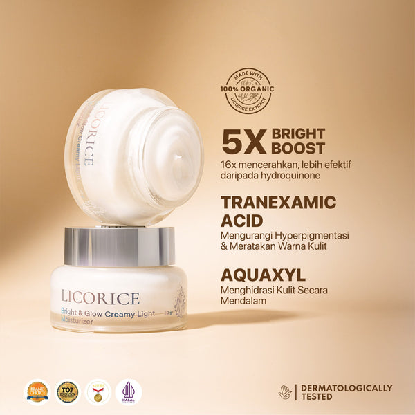 NPURE Bundling Licorice Serum + Licorice Moisturizer 30gr