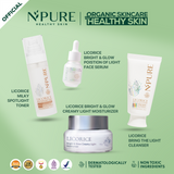 NPURE Paket 4 PCS Cleanser | Toner | Serum | Moisturizer