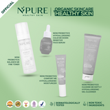 NPURE Paket 4 PCS Cleanser | Toner | Serum | Moisturizer