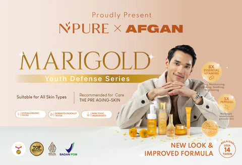 Afgan Jadi #GenerasiKulitSehat bersama NPURE dan Sekaligus Hadirkan NPURE Marigold Youth Defense Series