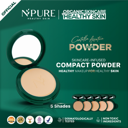 【NEW】NPURE Centella Asiatica Power Powder / Bedak / Powder Fondation / Powder For Acne Skin / Bedak Kulit Berjerawat