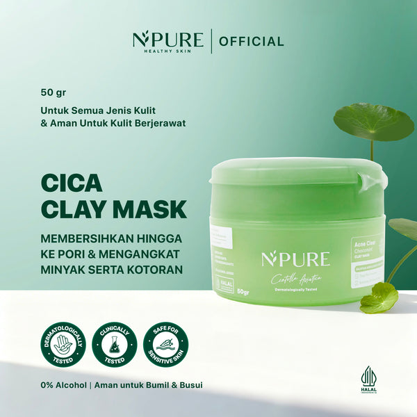 NPURE CENTELLA ASIATICA ACNE CLEAR CHOCOMINT CLAY MASK