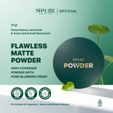 [TASYA FARASYA APPROVED] NPURE Centella Asiatica Power Powder / Bedak / Powder Fondation / Powder For Acne Skin / Bedak Kulit Berjerawat
