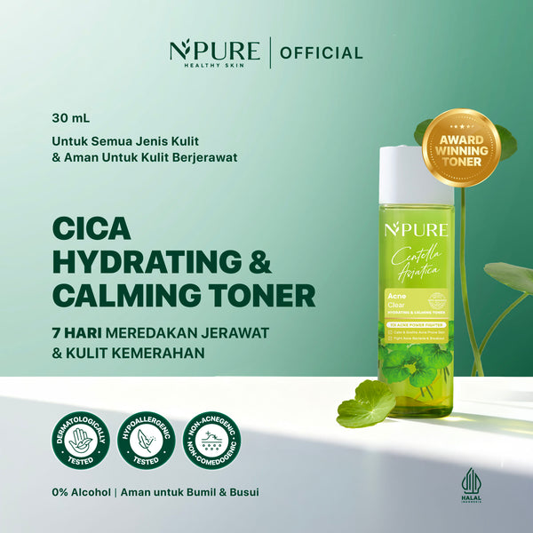 NPURE 30ML Face Toner Centella Asiatica (Cica Series)