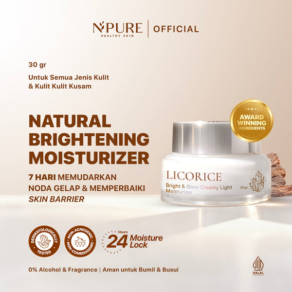 NPURE LICORICE CREAMY LIGHT MOISTURIZER