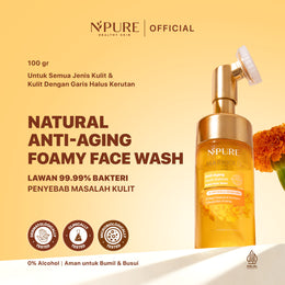 NPURE Marigold Deep-Cleanse Facial Wash