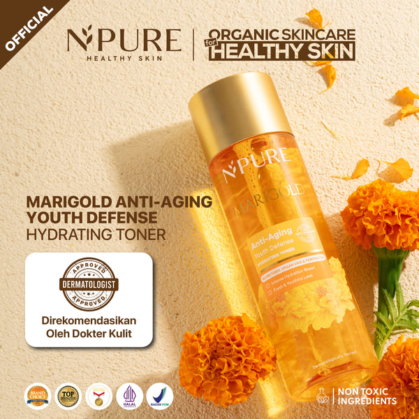 NPURE MARIGOLD ANTI-AGING YOUTH DEFENSE HYDRATING TONER