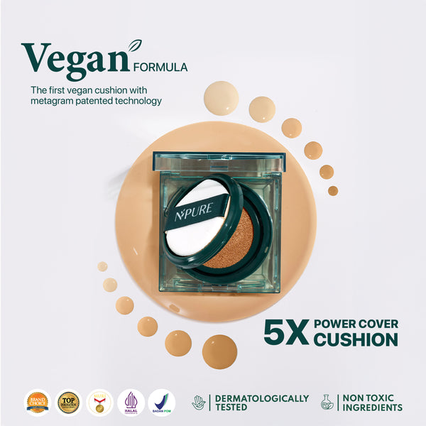 NPURE CENTELLA ASIATICA FLAWLESS MATTE POWER CUSHION / REFILL CUSHION