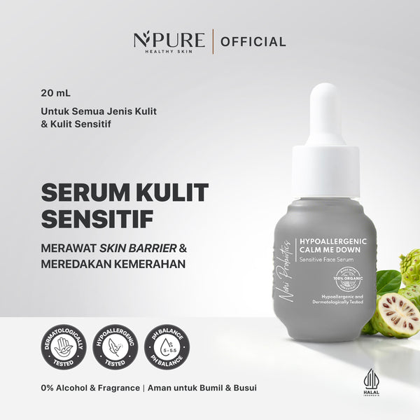 Noni Probiotics Hypoallergenic Calm Me Down Sensitive Face Serum 20ml