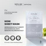 NPURE NONI PROBIOTICS RELAX ME BIODEGRADABLE SHEET MASK