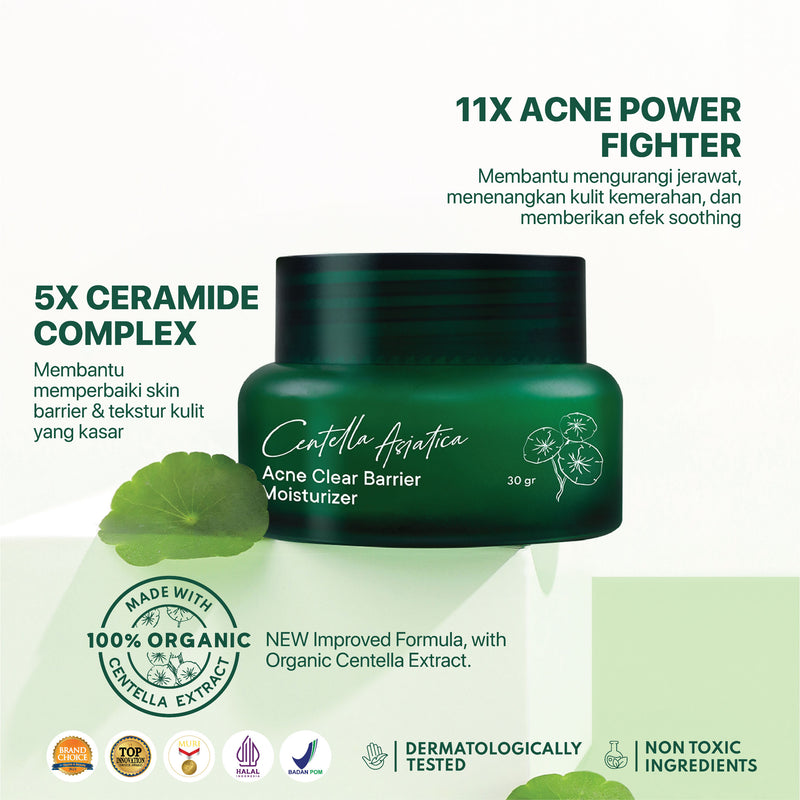 NPURE Centella Asiatica Acne Clear Barrier Moisturizer