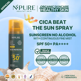 [FREE HOLDER] NPURE CICA BEAT THE SUN - SUNSCREEN SPRAY