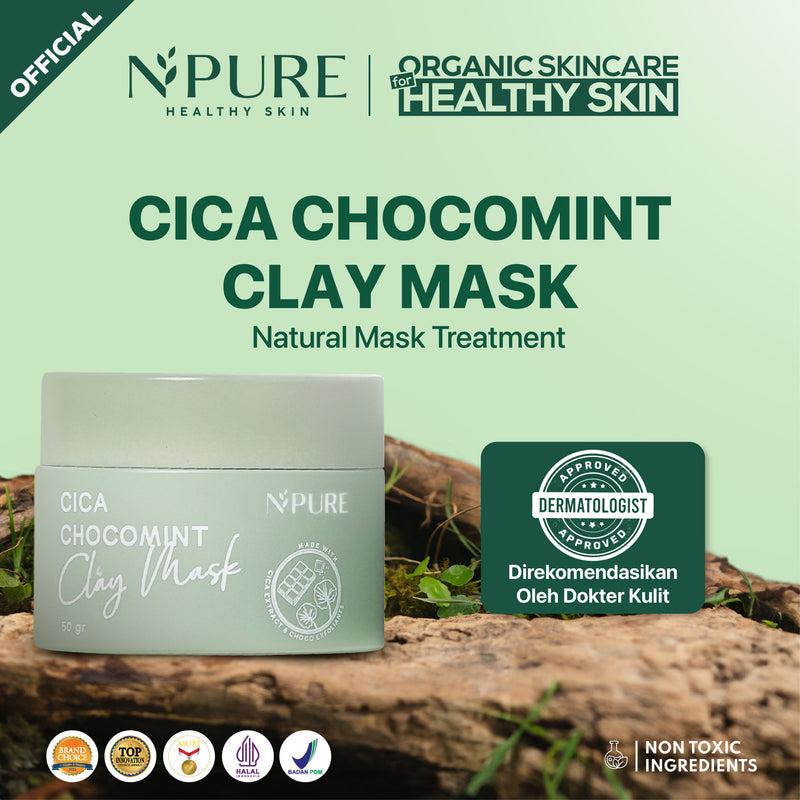 NPURE Cica Chocomint Clay Mask