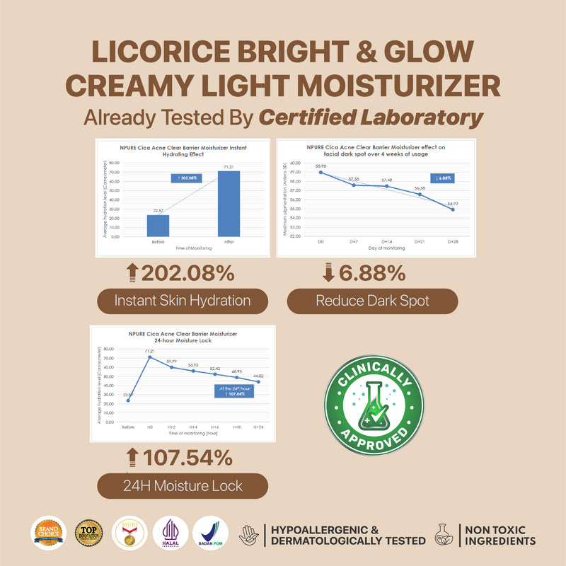 NPURE LICORICE CREAMY LIGHT MOISTURIZER