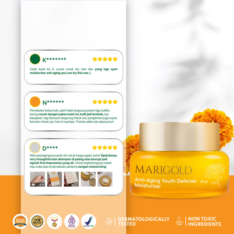 NPURE Marigold Memory Bounce Moisturizer