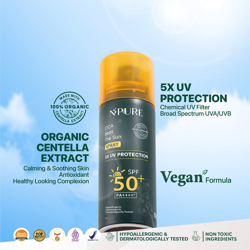 [FREE HOLDER] NPURE CICA BEAT THE SUN - SUNSCREEN SPRAY