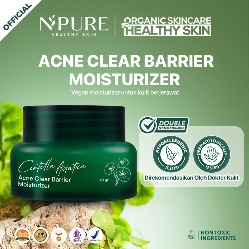 NPURE Centella Asiatica Acne Clear Barrier Moisturizer