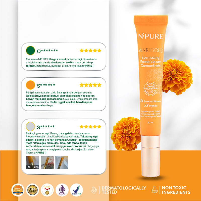 NPURE Marigold Eyemazing Power Serum Concentrate