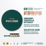 [TASYA FARASYA APPROVED] NPURE Centella Asiatica Power Powder / Bedak / Powder Fondation / Powder For Acne Skin / Bedak Kulit Berjerawat