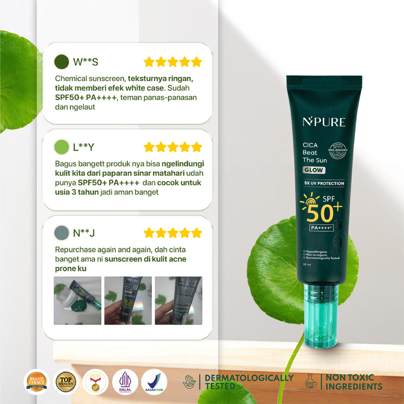 NPURE Cica Beat The Sun SPF 50 PA ++++