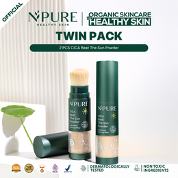 Bundling Twin Pack Npure Cica Beat The Sun Powder