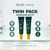 Bundilng Twin Pack NPURE Cica Beat The Sun Matte