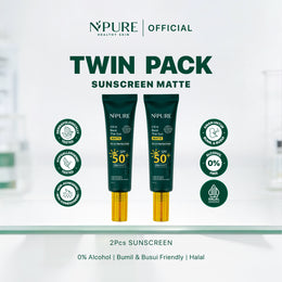 Bundilng Twin Pack NPURE Cica Beat The Sun Matte