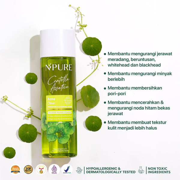 NPURE 30ML Face Toner Centella Asiatica (Cica Series)