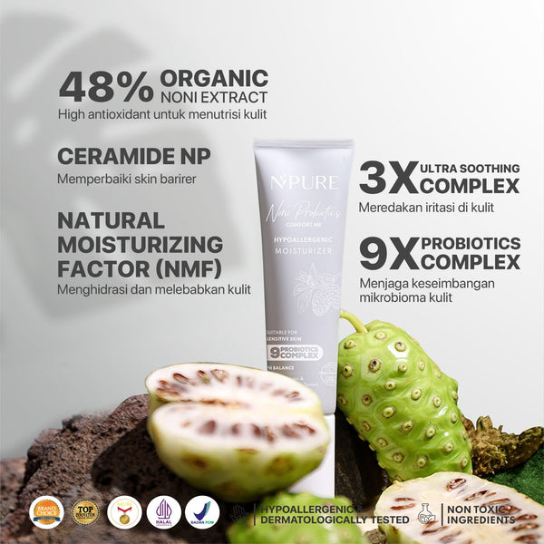 NPURE NONI PROBIOTICS "COMFORT ME" MOISTURIZER