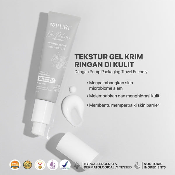 NPURE NONI PROBIOTICS "COMFORT ME" MOISTURIZER
