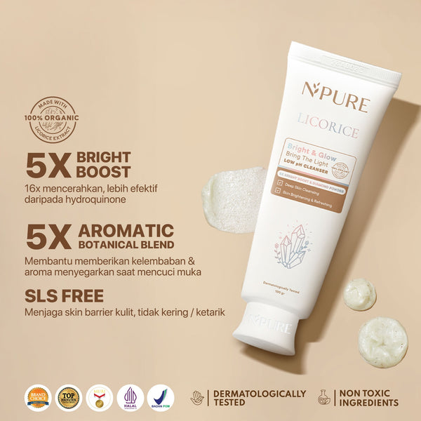 NPURE LICORICE BRING THE LIGHT CLEANSER
