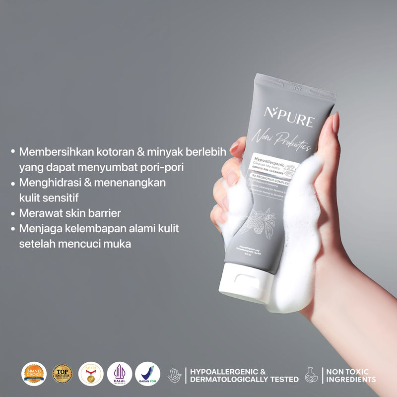 NPURE Noni Hypoallergenic Gentle Gel Cleanser 100ml