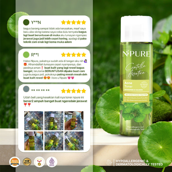 NPURE 30ML Face Toner Centella Asiatica (Cica Series)