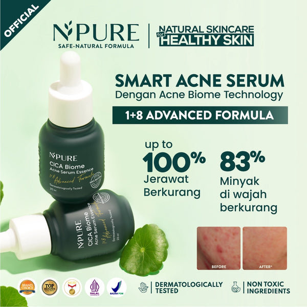 NPURE Anti Acne Biome Serum - Serum Anti Jerawat