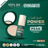 【NEW Bundle Power Series】NPURE Power Powder + Power Primer / Compact powder / Primer Serum / primer make up / Bedak padat / bedak kulit berjerawat