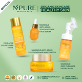 NPURE Paket 4 PCS, Cleanser | Toner | Serum  | Moisturizer