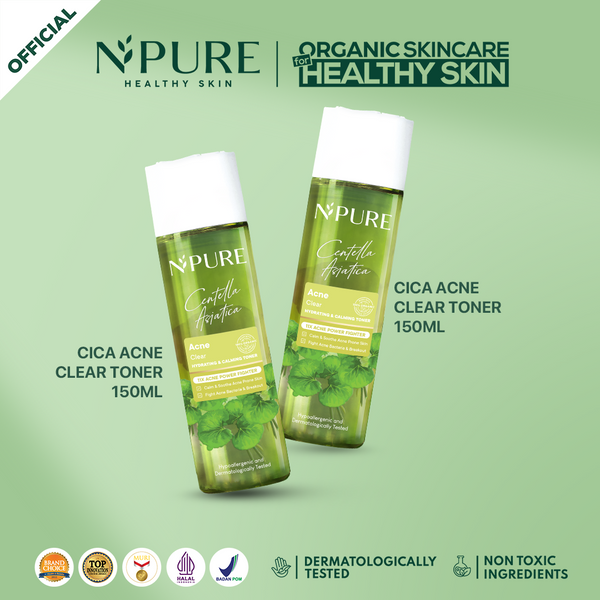 Bundling 2 PCS Cica Acne Face Toner 150ml