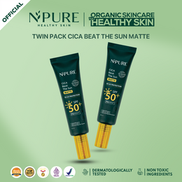 Bundilng Twin Pack NPURE Cica Beat The Sun Matte