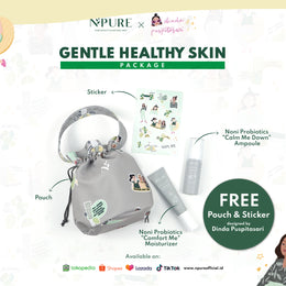 Gentle Healthy Skin Package - NPURE x DindaPS (1 Noni Ampoule & 1 Noni Moisturizer)