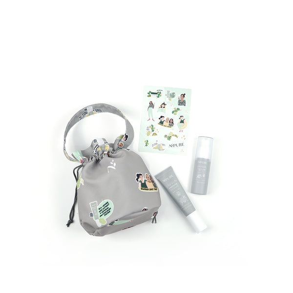 Gentle Healthy Skin Package - NPURE x DindaPS (1 Noni Ampoule & 1 Noni Moisturizer)